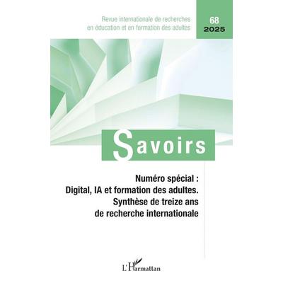 Numéro spécial : Digital, IA et formation des adultes, Taschenbuch von Carre Philippe, Harmattan, 978-2-336-53684-2