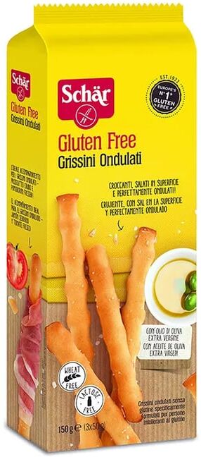 Schar Grissini Ondulati Sem Glúten 150g