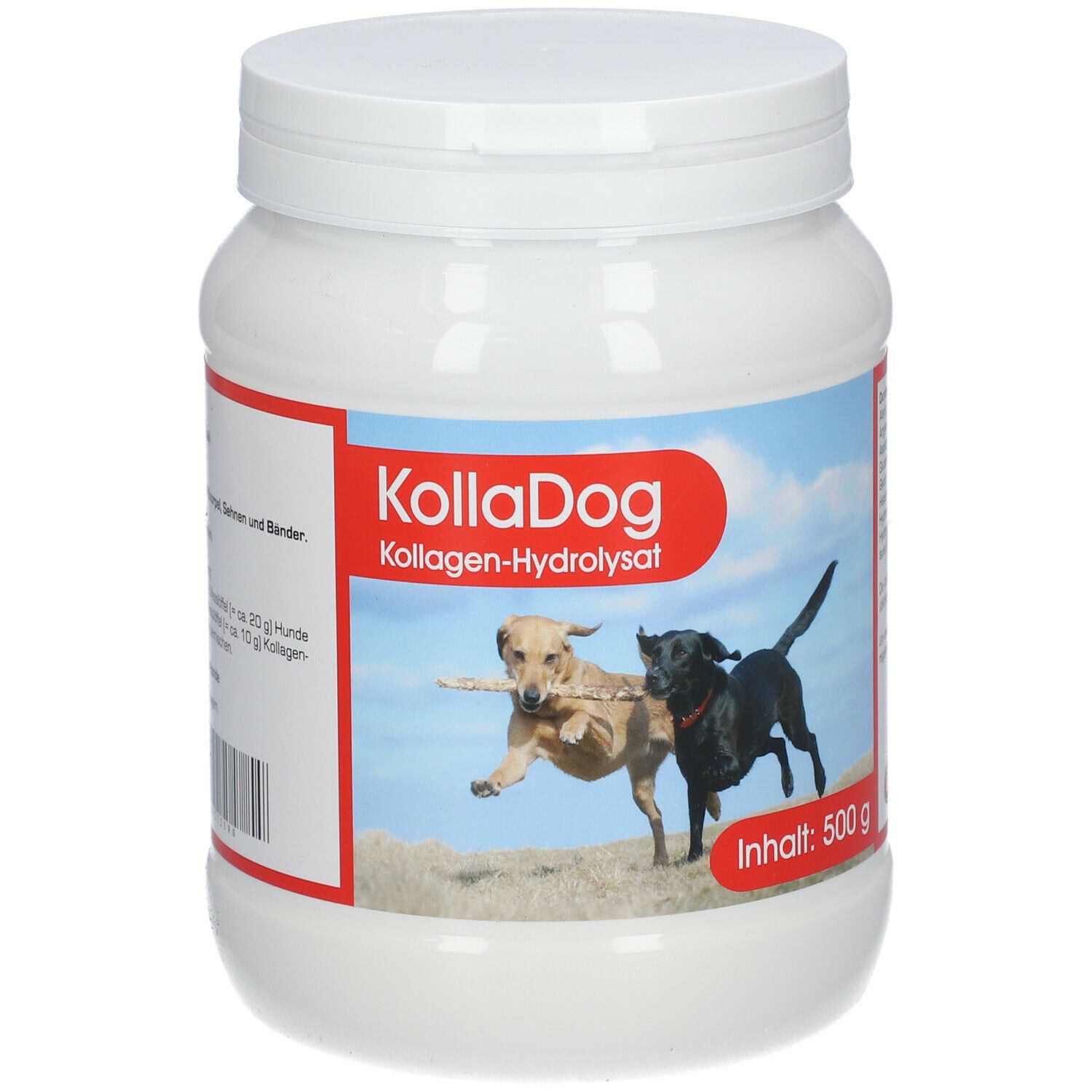 Kollagen Hydrolysat Kolladog Pulver vet. 500 g