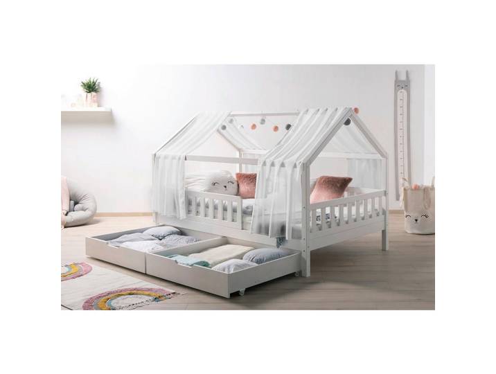 Hausbett Kim Weiß 120x200cm