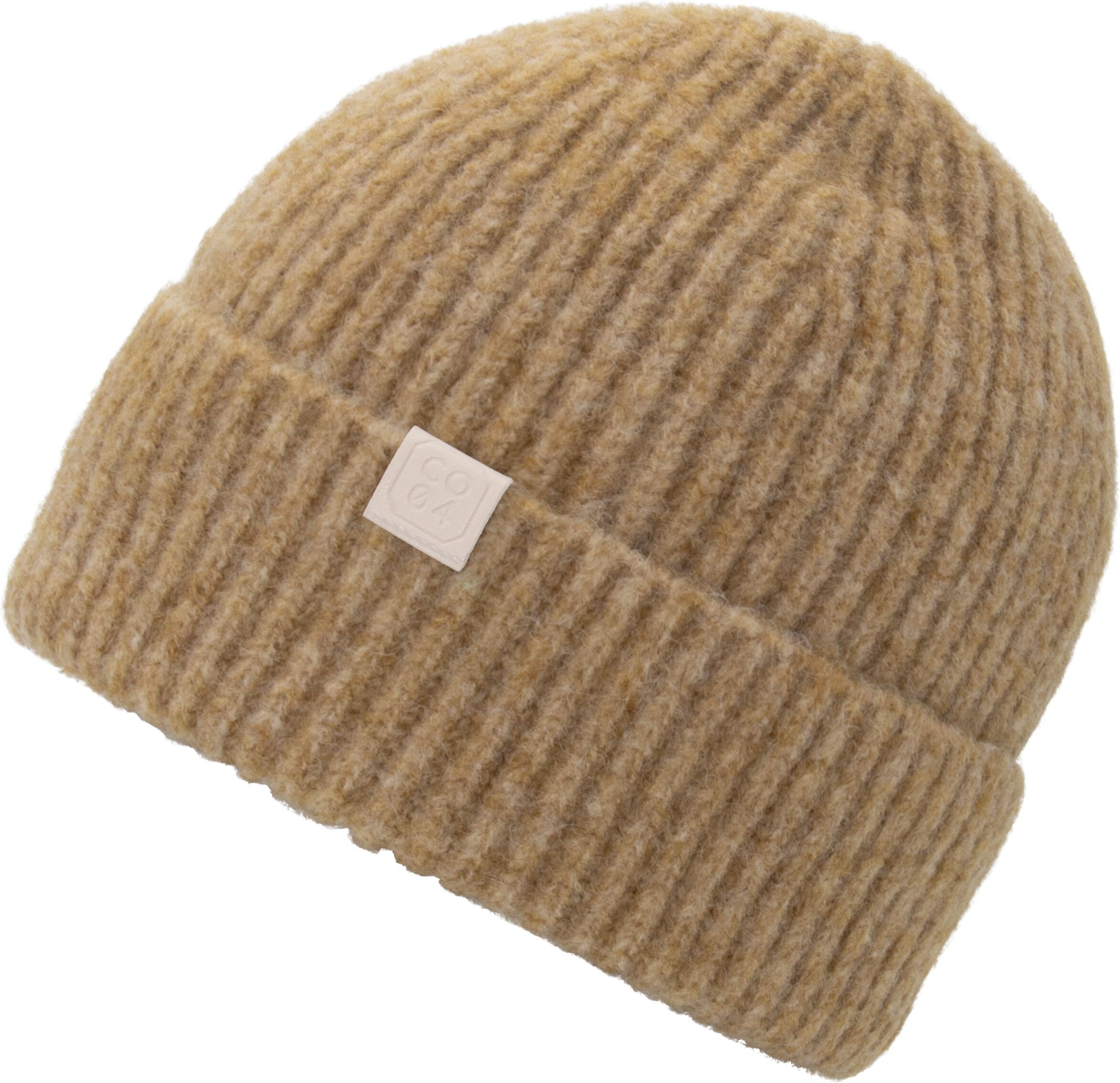 Beanie CHILLOUTS "Heli Hat", beige, Obermaterial: 78% Polyester, 12% Polyamid, 6% Wolle, 4% Elasthan, Mützen Beanie, aus dickem Material im Rippstrick beige Einheitsgröße