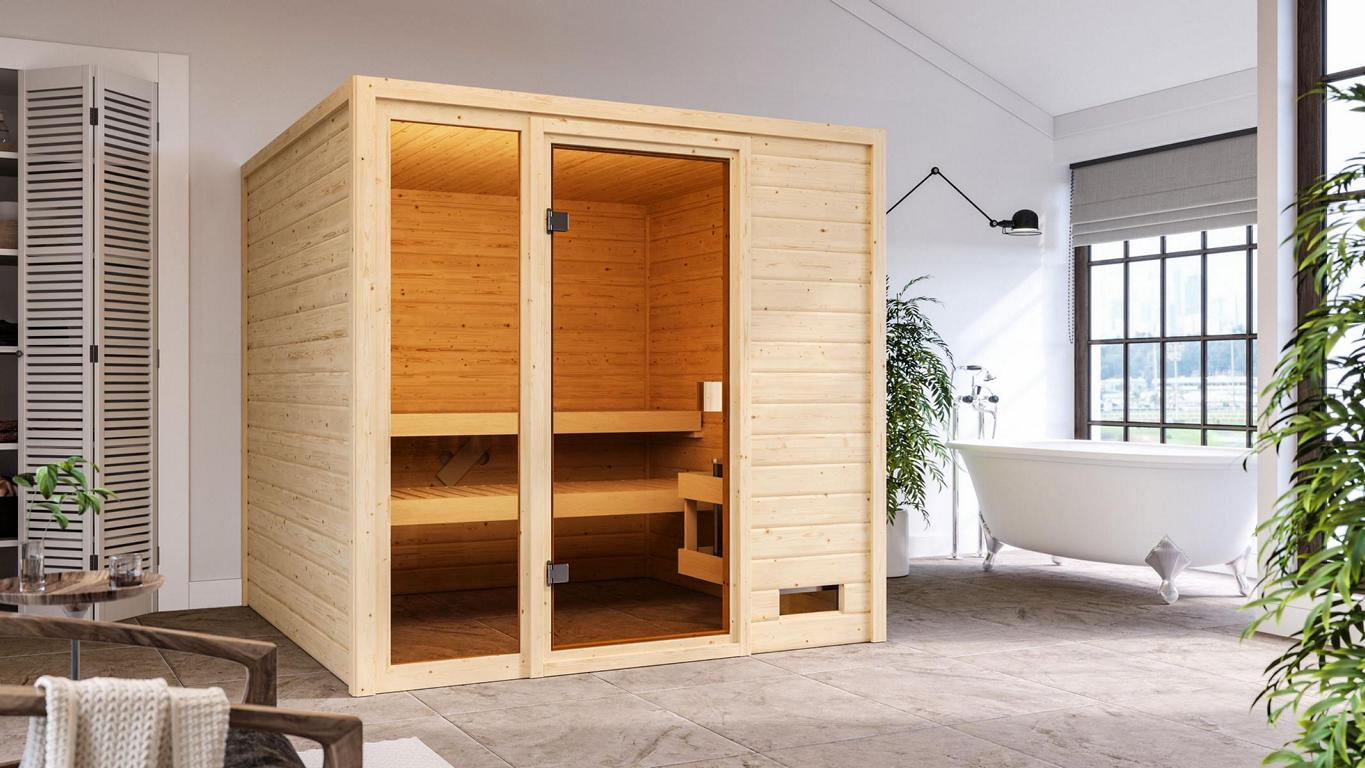 KARIBUHOLZT Sauna Jutta Front, o. Zub. 16880359