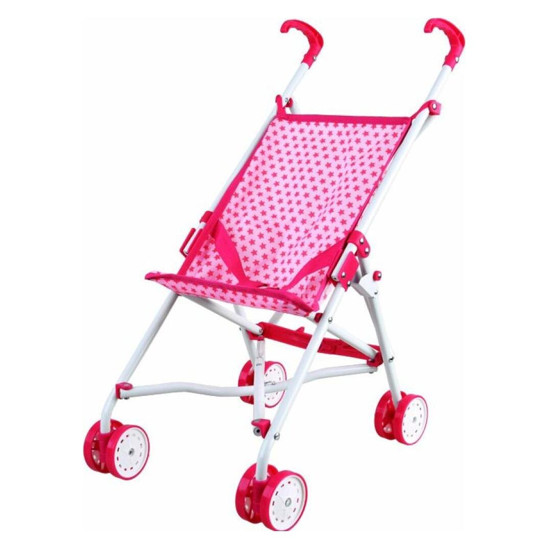 Jokomisiada PIXINO Baby-Puppenwagen, rosa (ZA4545 RO)