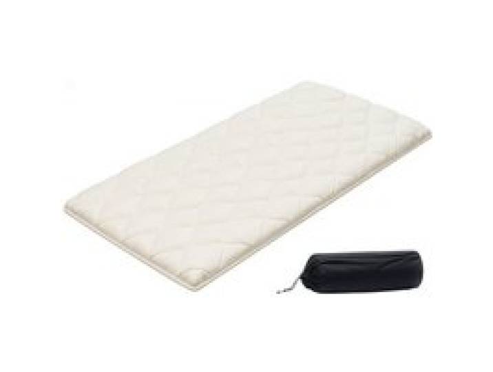 VEVOR japanische Futon-Matratze (2032 x 991 x 63,5 mm), faltbare Tatami (Einzelbettgröße), Bodenmatratze mit Aufbewahrungstasche & Befestigungsmaterial, 9-lagige Schlafmatte für Meditation Yoga, Weiß