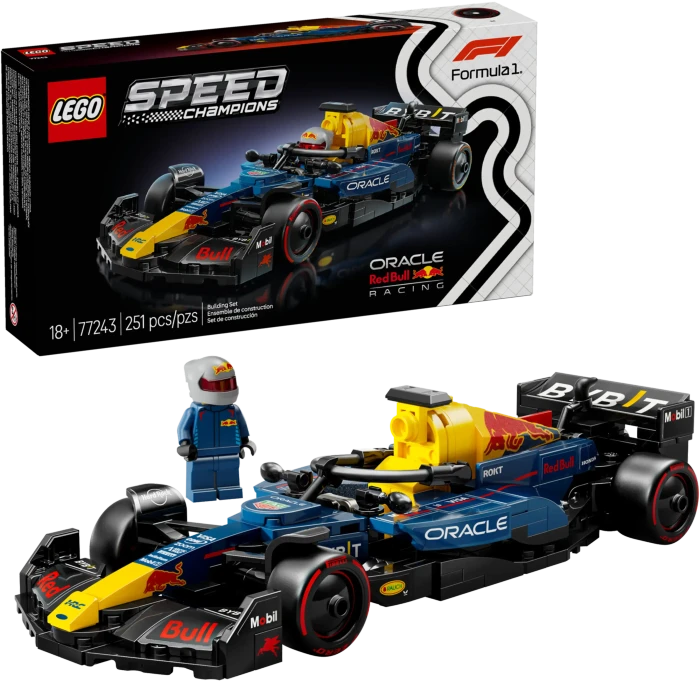 LEGO Speed Champions 77243 Oracle Red Bull Racing RB20 F1 Rennauto