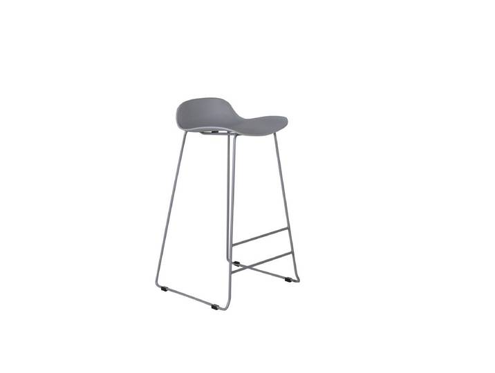 2er Set - Barhocker Winston in 3 Farben - Grau - Luxusbetten24