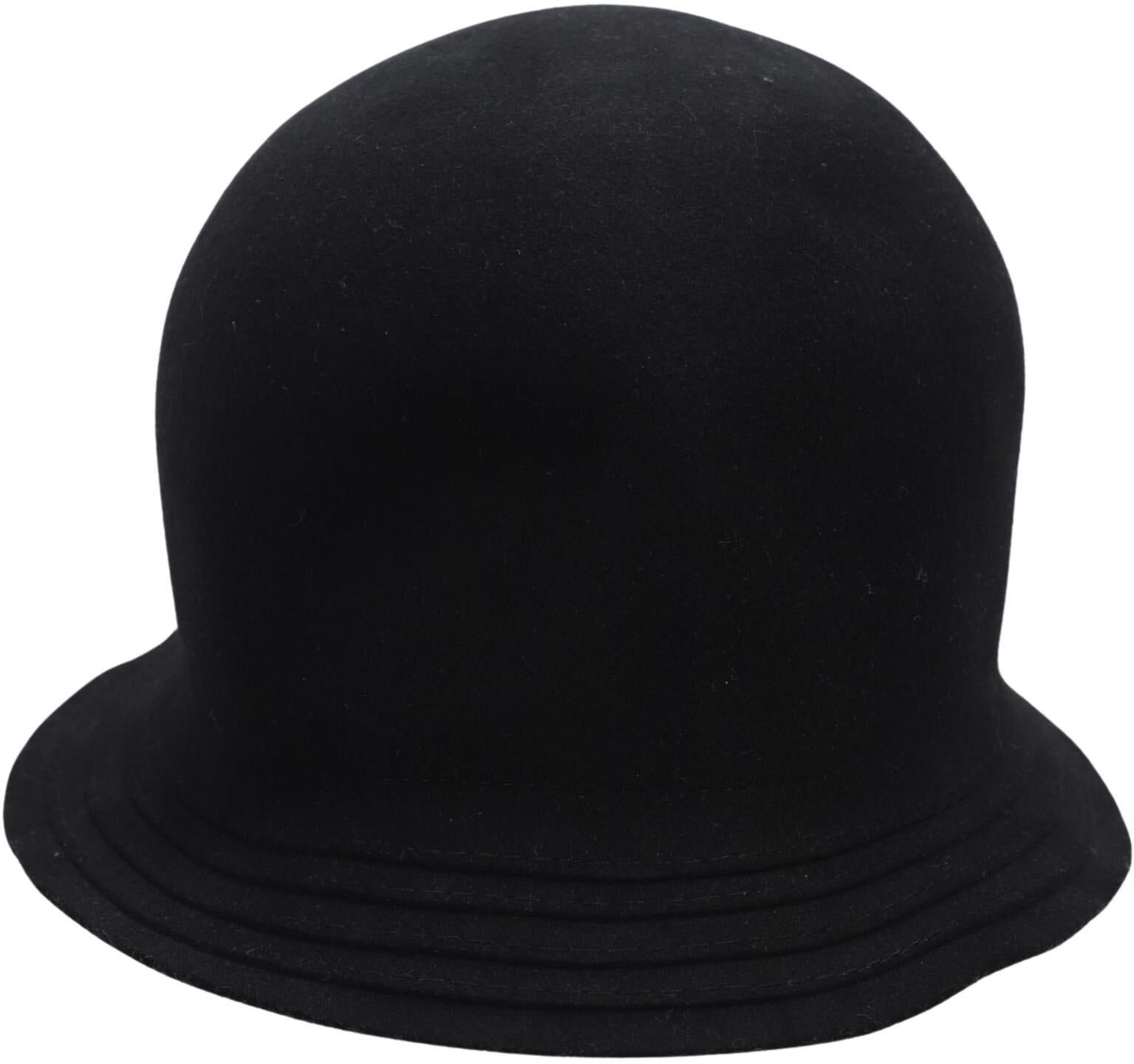 Seeberger Damen Hut oder Mütze, Schwarz, Gr. Onesize, Wolle - Second Hand