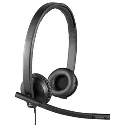 Logitech H570e for Business Stereo Headset, USB-A, UC-Zertifiziert, Mikrofon mit Geräuschunterdrückung, Funktioniert mit Windows-, macOS- oder ChromeOS