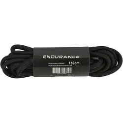 ENDURANCE Oval Schnürsenkel (130 cm) 1001 - black
