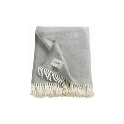 SCHÖNER WOHNEN Kollektion Wohndecke   ¦ grau ¦ Baumwollmischgewebe ¦ Maße (cm): B: 140 H: 1