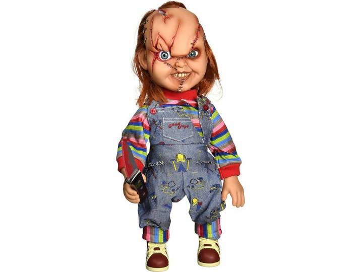 MEZCO Spielfigur Chucky Child's Play sprechende Figur 38cm