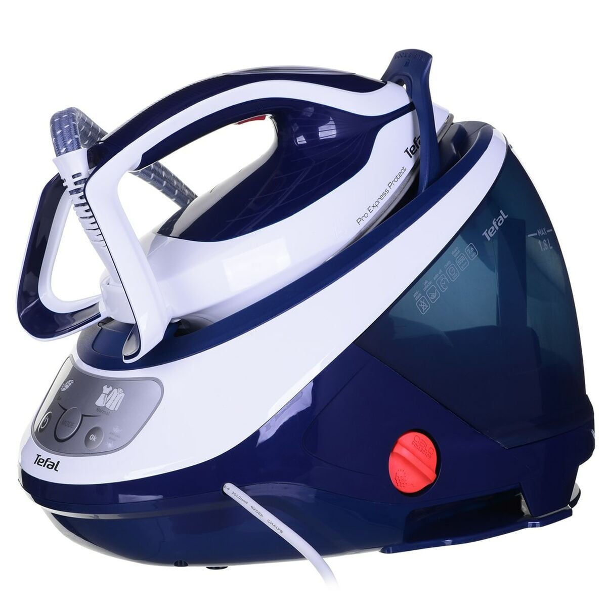 Tefal Pro Express Protect GV9221E0 Stoomstrijkstation 2600 W 1,8 l Blauw Wit