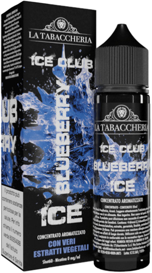 La Tabaccheria Ice Club Blueberry Ice Liquido Shot 20ml Mirtillo Ghiaccio