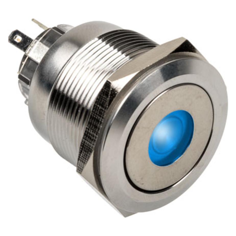 DimasTech Vandalismusschalter/-taster 25mm, Silverline Dot - RGB (PD212)