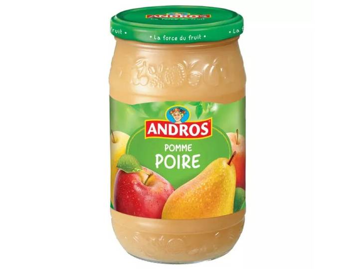 ANDROS compote pomme poire 750g