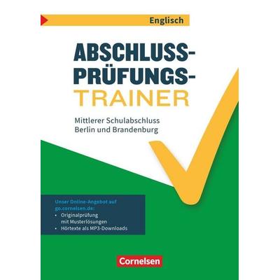Abschlussprüfungstrainer Englisch - Berlin und Brandenburg - 10. Schuljahr, Taschenbuch von Sydney Thorne,Gwen Berwick, Cornelsen Verlag,
