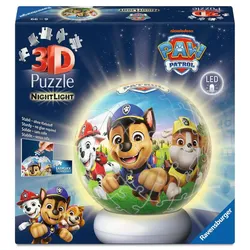 Ravensburger Puzzle - 3D Puzzle-Ball Nachtlicht Paw Patrol