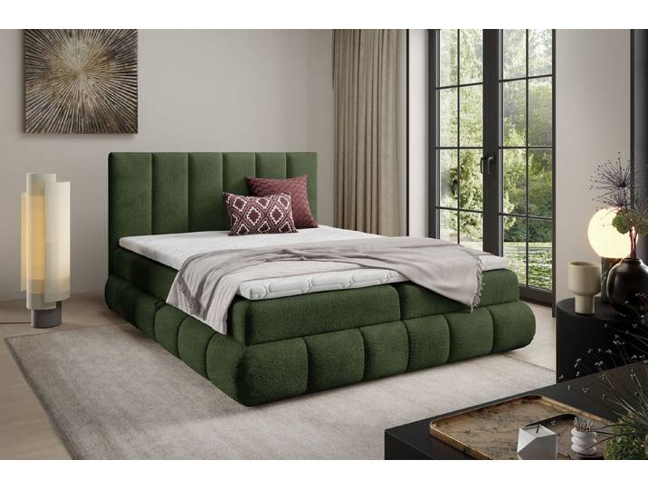 DB-Möbel Boxspringbett Kontinentalbett VANESSA modernes Design Möbel-vom Hersteller