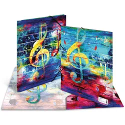 3x Herma, Mappe, Sammelmappe A4 Motiv (A4)