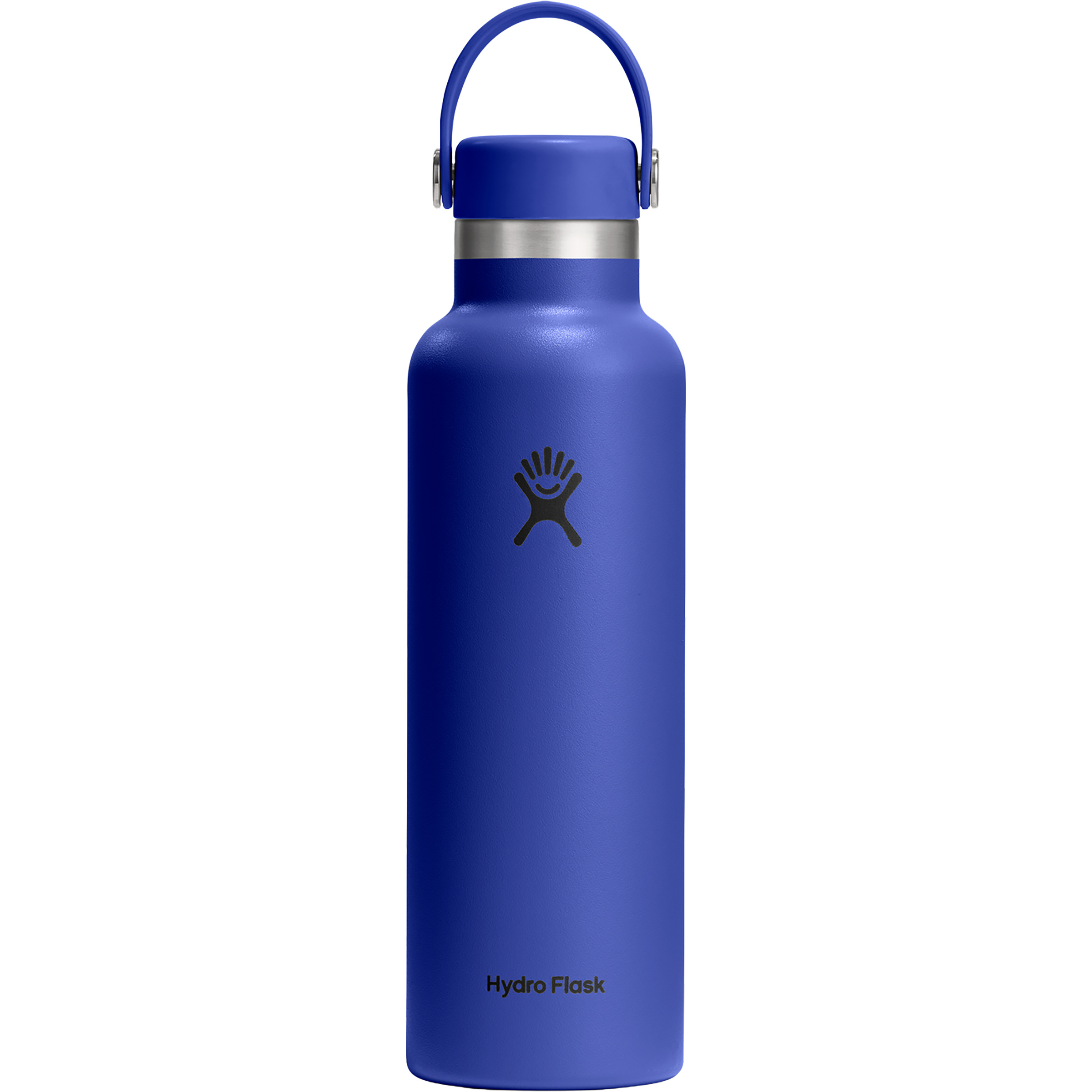 Hydro Flask 21oz Standard Flex Cap Isolierflasche Isolierflaschen blau Größe 0.621L Camping