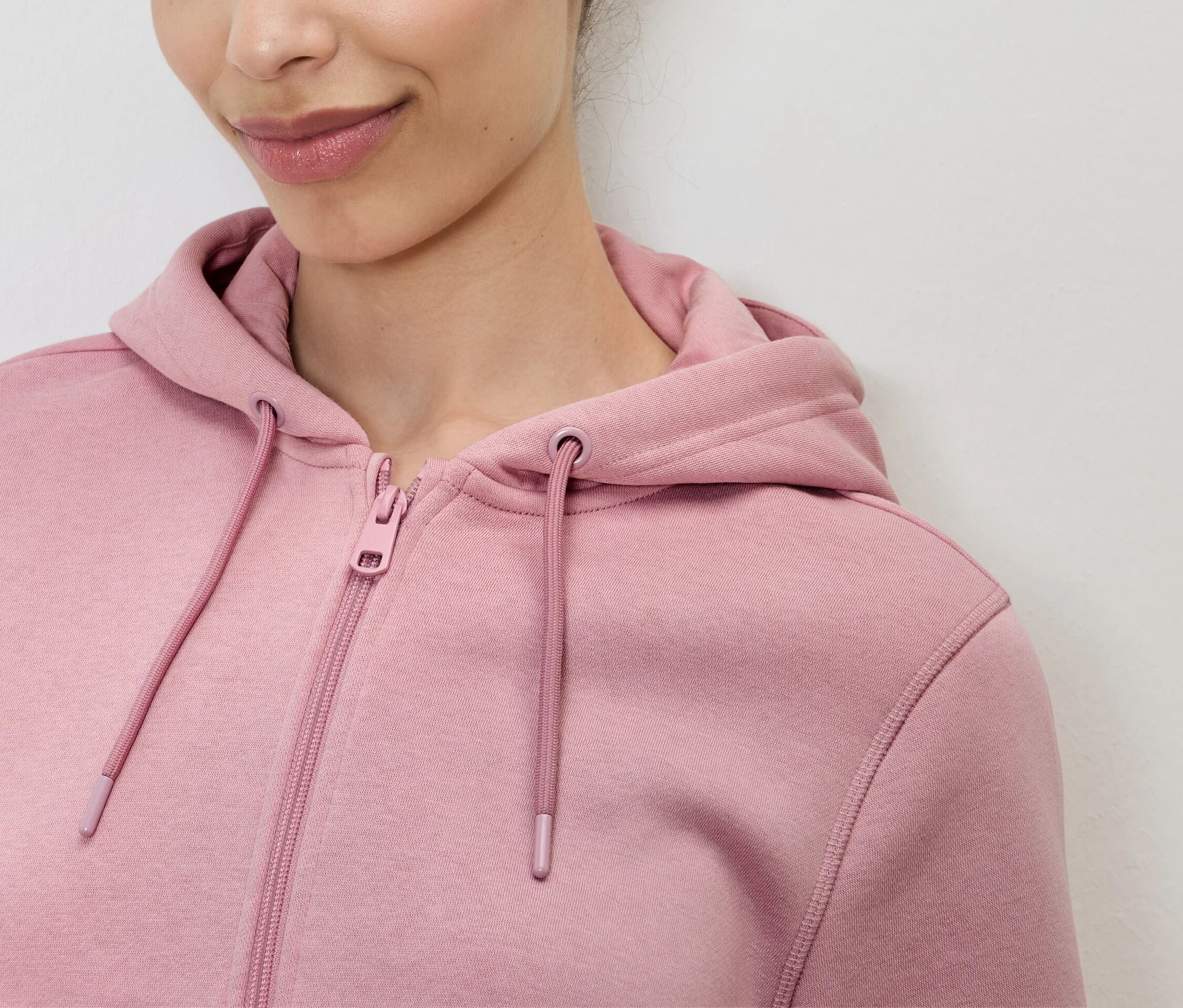 Tchibo - Sweatjacke - Damen - Gr. S - rosa
