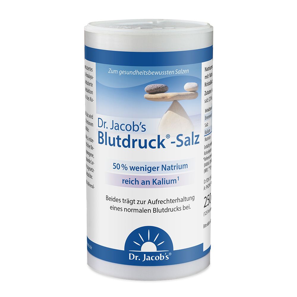 Blutdruck-Salz Dr.Jacob's 250 g Salz