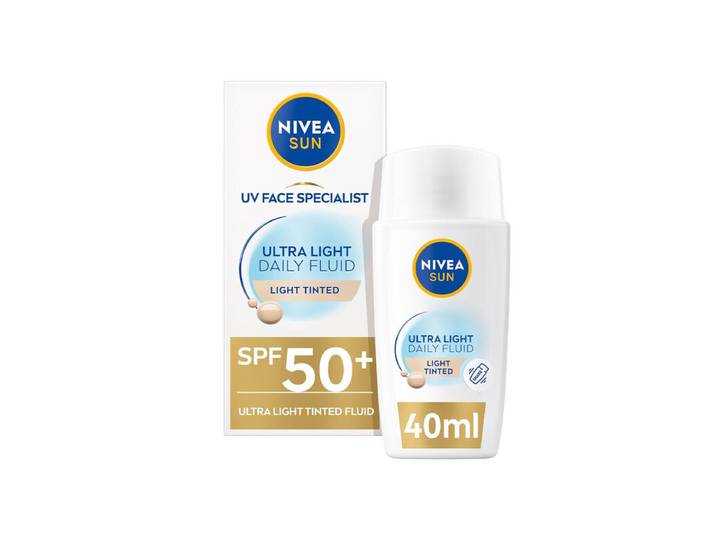 NIVEA SUN Fluide UV Quotidien Ultra-Léger Claire SPF50+ - 40 ml