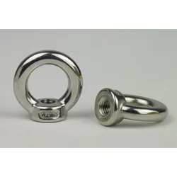 Ringmuttern, gegossen Edelstahl A2 M 16