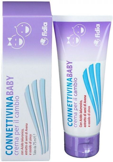 FIDIA FARMACEUTICI SpA Fidia, Connettivina Baby Crema per il Cambio, 75 g