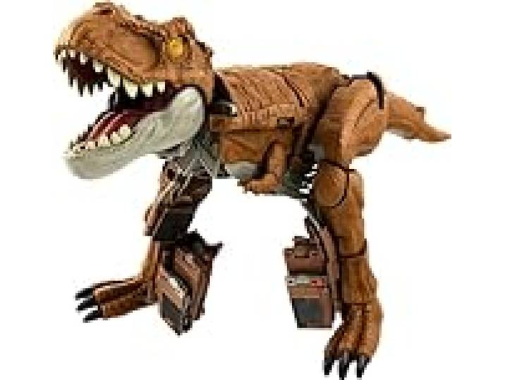 Mattel Jurassic World Jouet Fierce Changers Figurine 2 En 1 Tyrannosaure Transformable En Véhicule Tout-Terrain, Course-Poursuite Rugissante, 28 Étapes, Jouet Enfant, A Partir De 8 Ans, HPD38