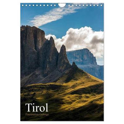 Tirol - Faszination Gebirge (Wandkalender 2026 DIN A4 hoch), CALVENDO Monatskalender