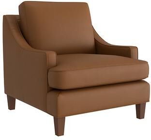 Cameron Leather Chair - Saddle Leather, Saddle Sierra - Ballard Designs