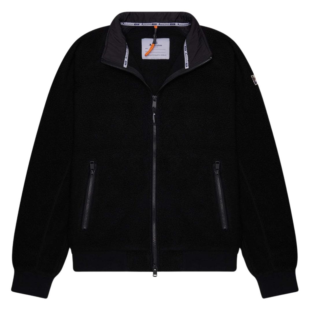 Aquascutum Active One Schwarze Sherpa-Jacke