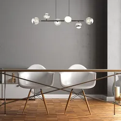 Pendelleuchte Deckenlampe Hängelampe LED Metall Dimmbar Fernbedienung L 90 cm