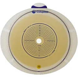 SenSura Flex Basisplatte 10106, plan, RR 70 mm, 10-68 mm, 10 Stück