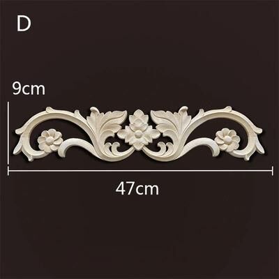 Inspired Living Elegant Vintage Wood Appliques For Furniture & Home Decor d 47cmx9cm