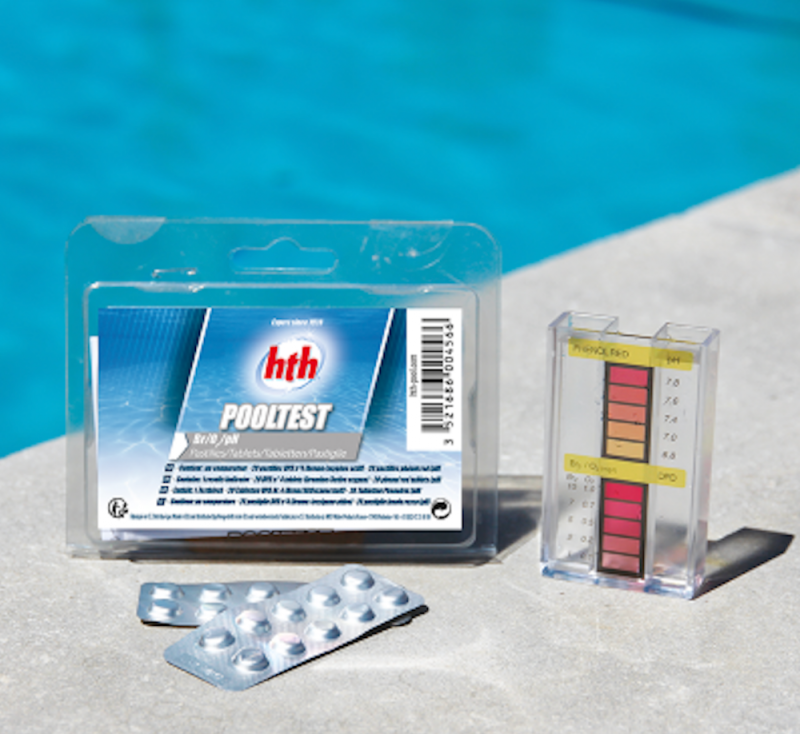 Pooltester HTH Oxygène actif/Brome/pH