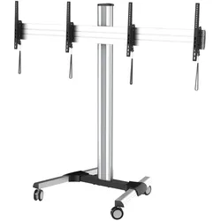 PureMounts TV Cart - Dual Display bis 55 Zoll