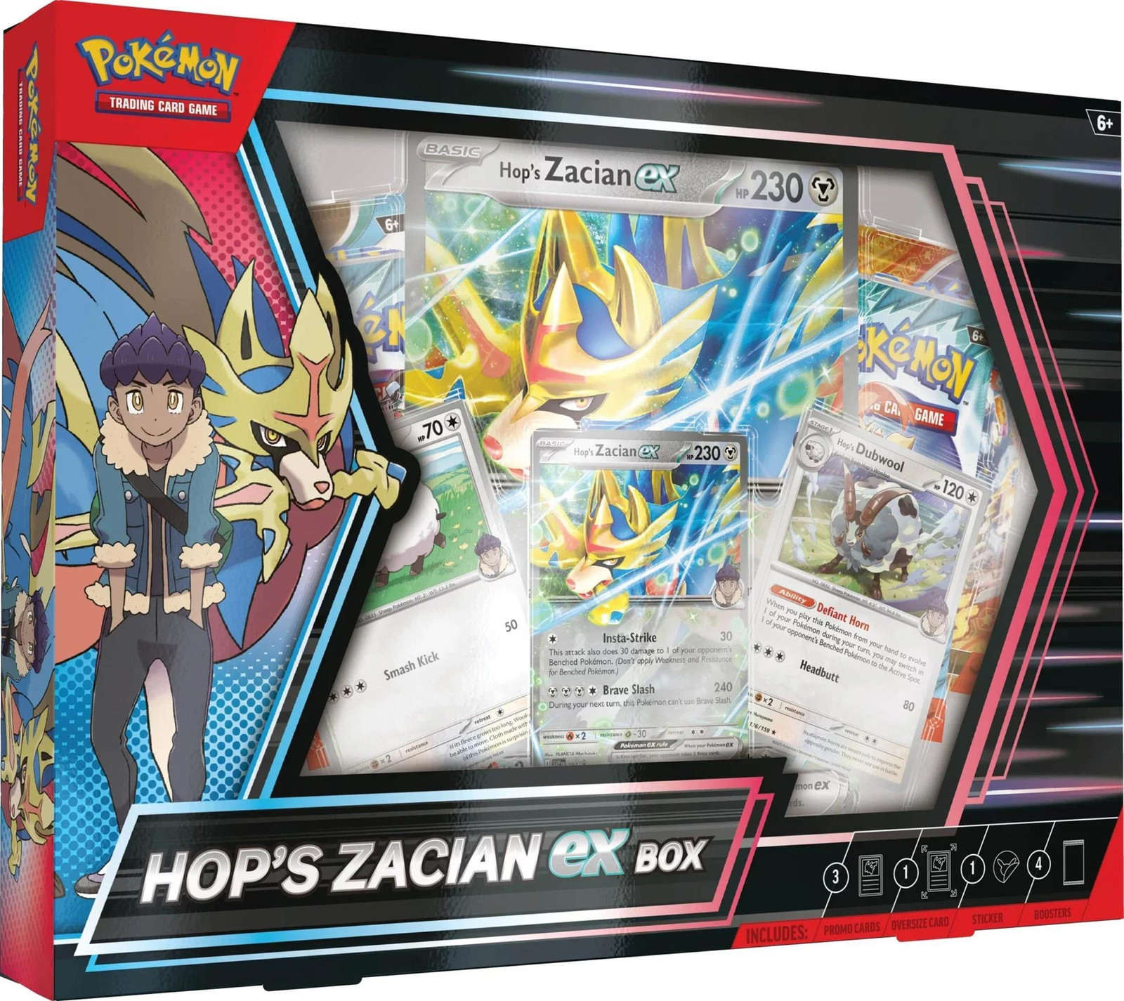 Pokémon Scarlet & Violet Hop's Zacian ex Box Engelstalige versie Nintendo