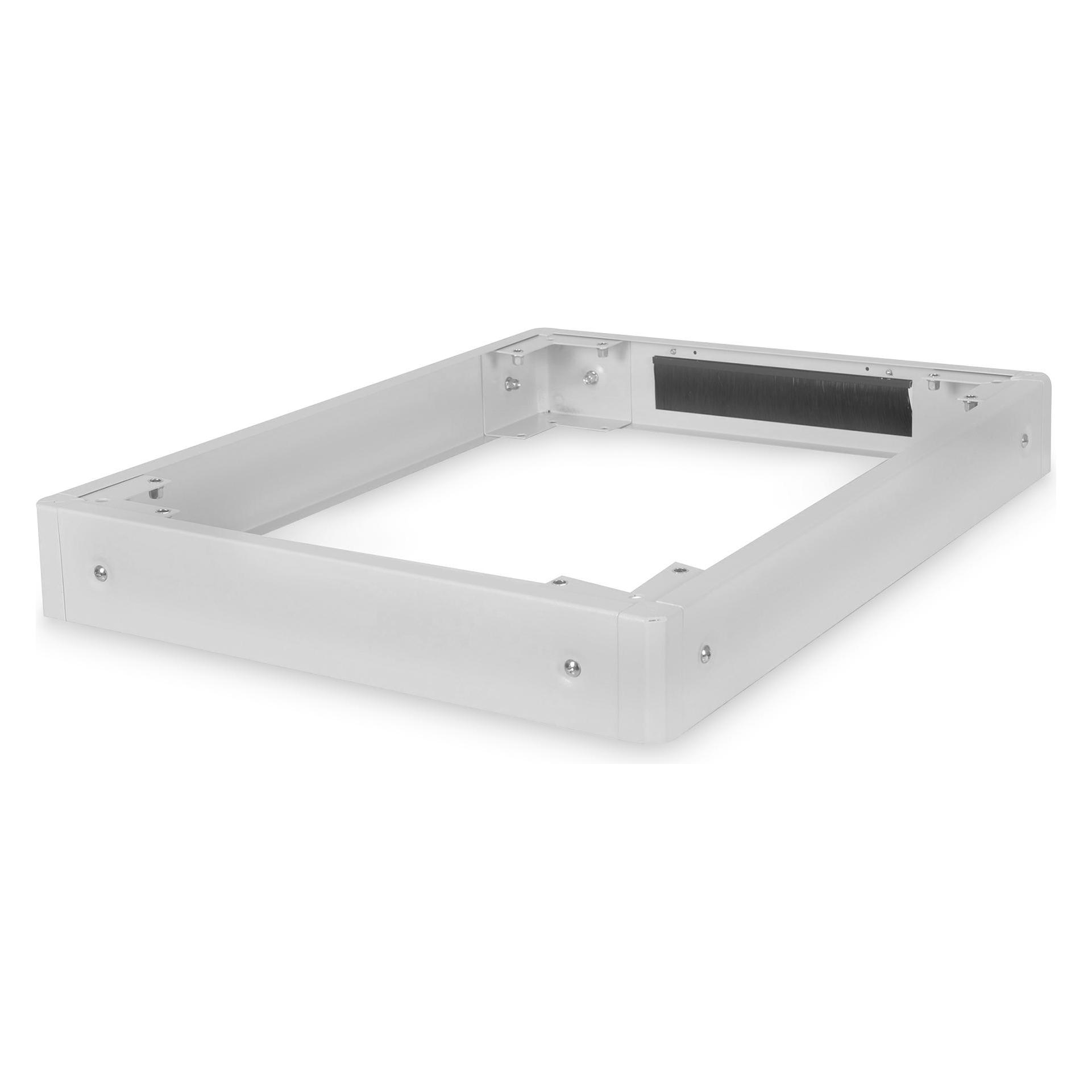 Digitus DN-19 PLINTH-6/8-1 Sockel 600 x 800 für Netzwerk Schränke Unique, Grau (DN-19 PLINTH-6/8-1)