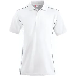 CLIQUE New Conway Piqué Poloshirt Herren 00 - weiß L