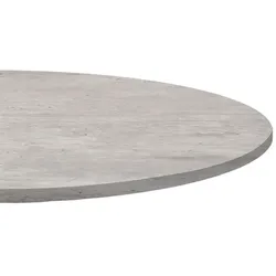 Restootab - Tischplatte Ø70 Dekor Naturbeton
