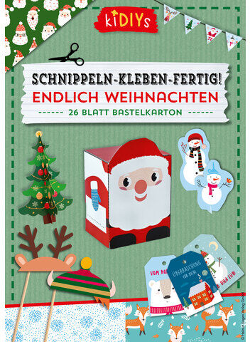Bastelblock "Schnippeln - Kleben - Fertig! Endlich Weihnachten"