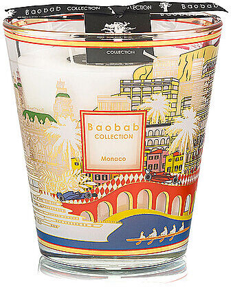 BAOBAB COLLECTION Kerze 500g MONACO bunt EG