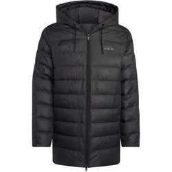 adidas Essentials Climawarm 3-Streifen leichter Daunenparka mit Kapuze JM4061 - black L