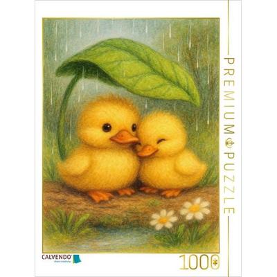 CALVENDO Puzzle Unter'm Blätterdach | 1000 Teile Lege-Größe 64x48cm Foto-Puzzle für glückliche Stunden