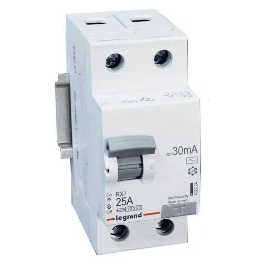 Legrand RCD-SCHALTER LE-402024 EINPHASIG, AC-TYP 30 mA 25 A (402024)