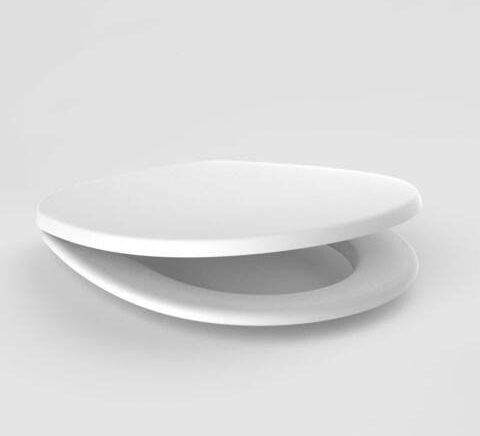 Eisenberg Abattant WC Sanit 1900 56054010000 (Samba), charnières inox, blanc alpin