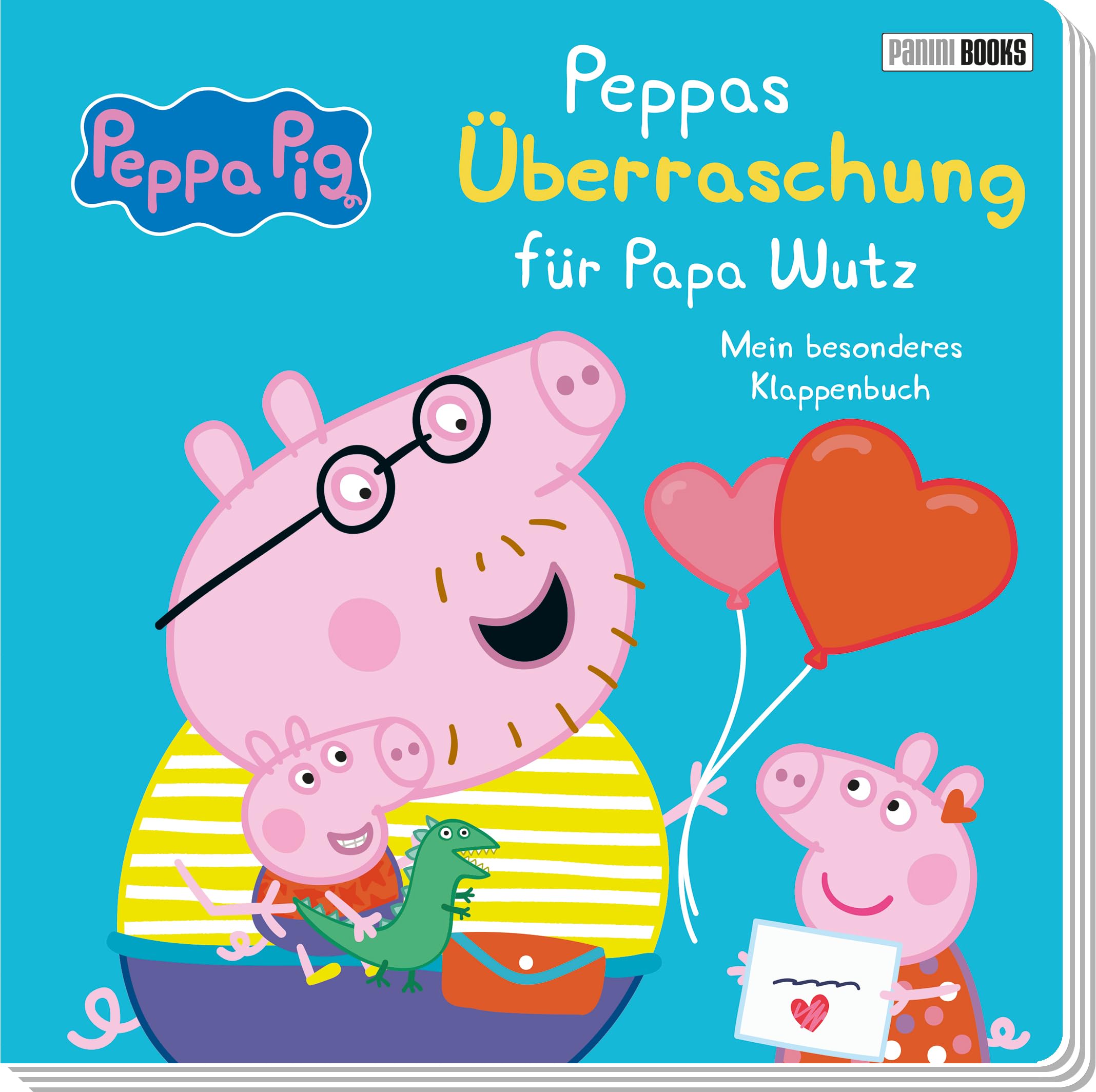 Panini - Peppa Pig: Peppas Überraschung für Papa Wutz - Mein besonderes Klappenbuch: Pappbilderbuch mit Klappen - Preis vom 04.10.2026 03:51:26 h