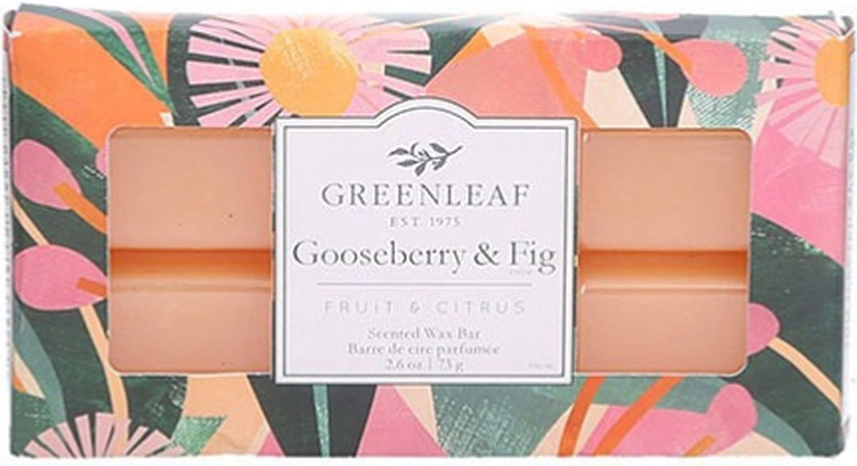 Greenleaf Gifts Wax Bar Gooseberry & Fig